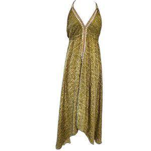 Silk Made in India halter dress